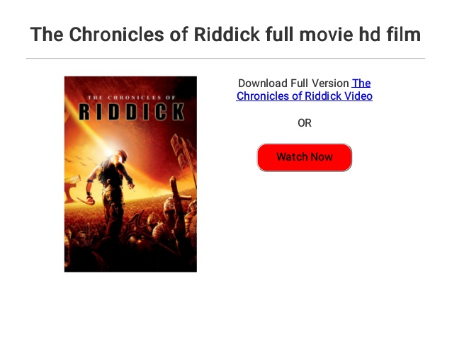 chronicles full movie download